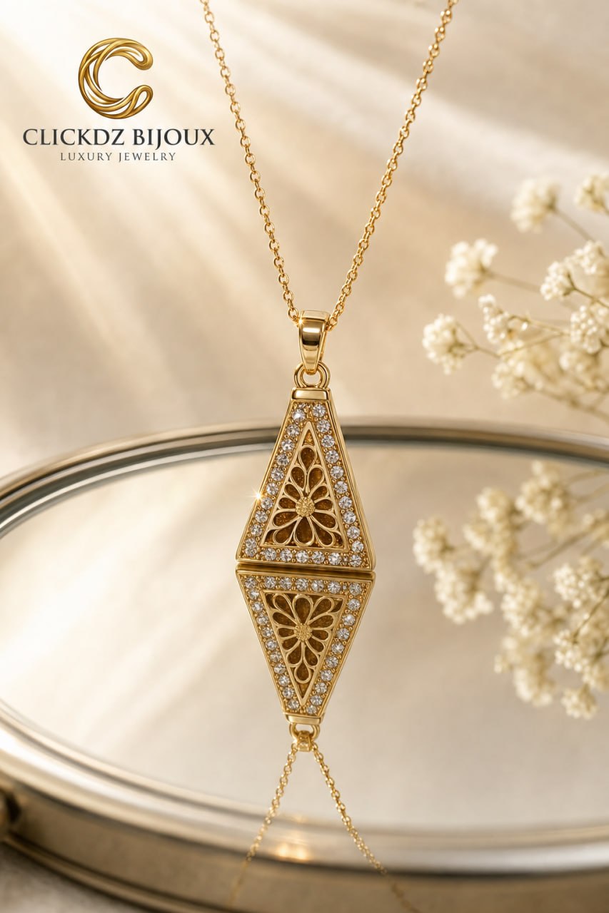 Royal Diamond Filigree Pendant