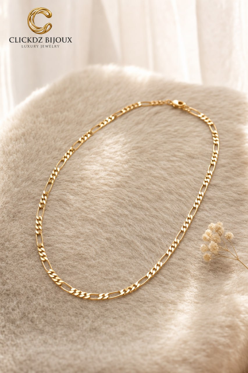 Iconic Figaro Gold Chain